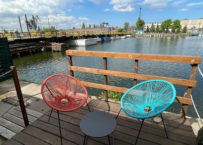 Widoki 1 The Unique Waterfront House Tatil Evi Gdansk